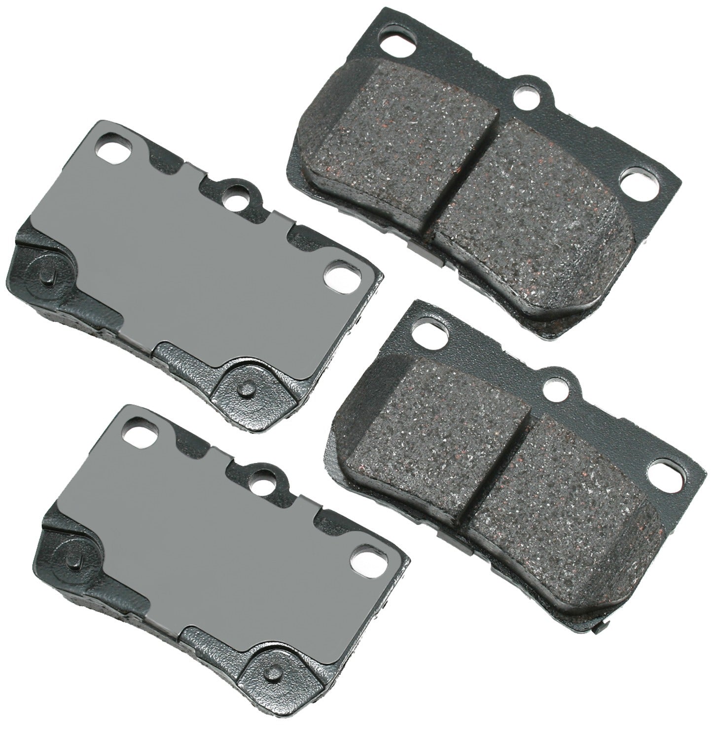 Akebono Brake Corporation ACT1113 ProAct Ultra-Premium Rear Brake Pads for Lexus GS 2006-2011