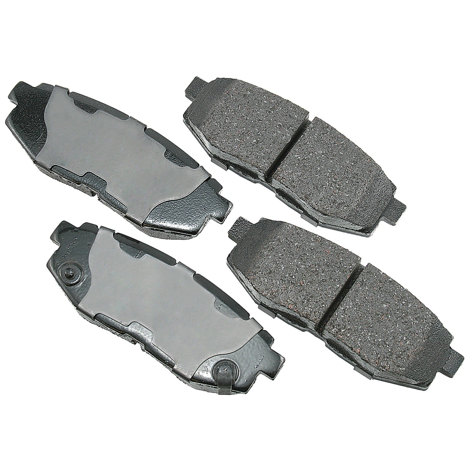 Akebono Brake Corporation ACT1124 ProAct Ultra-Premium Rear Brake Pads for Scion FR-S 2013-2016 and Subaru BRZ 2013-2020