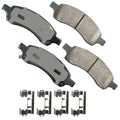 Akebono Brake Corporation ACT1169A ProAct Ultra-Premium Front Brake Pads for GM Midsize SUVs