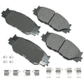 Akebono Brake Corporation ACT1178A ProAct Ultra-Premium Front Brake Pads for Lexus IS250 2006-2015