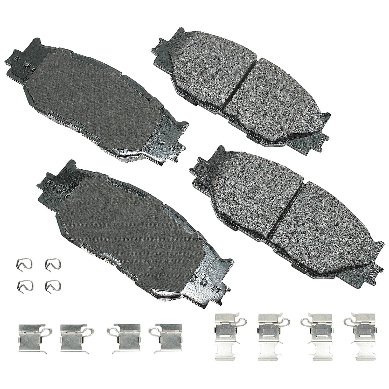 Akebono Brake Corporation ACT1178A ProAct Ultra-Premium Front Brake Pads for Lexus IS250 2006-2015
