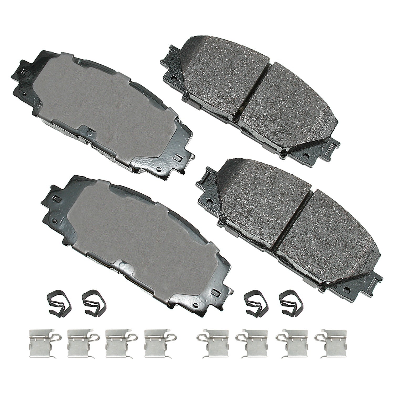 Akebono Brake Corporation ACT1184A ProACT Ultra-Premium Front Brake Pads for Lexus, Toyota, and Scion Vehicles