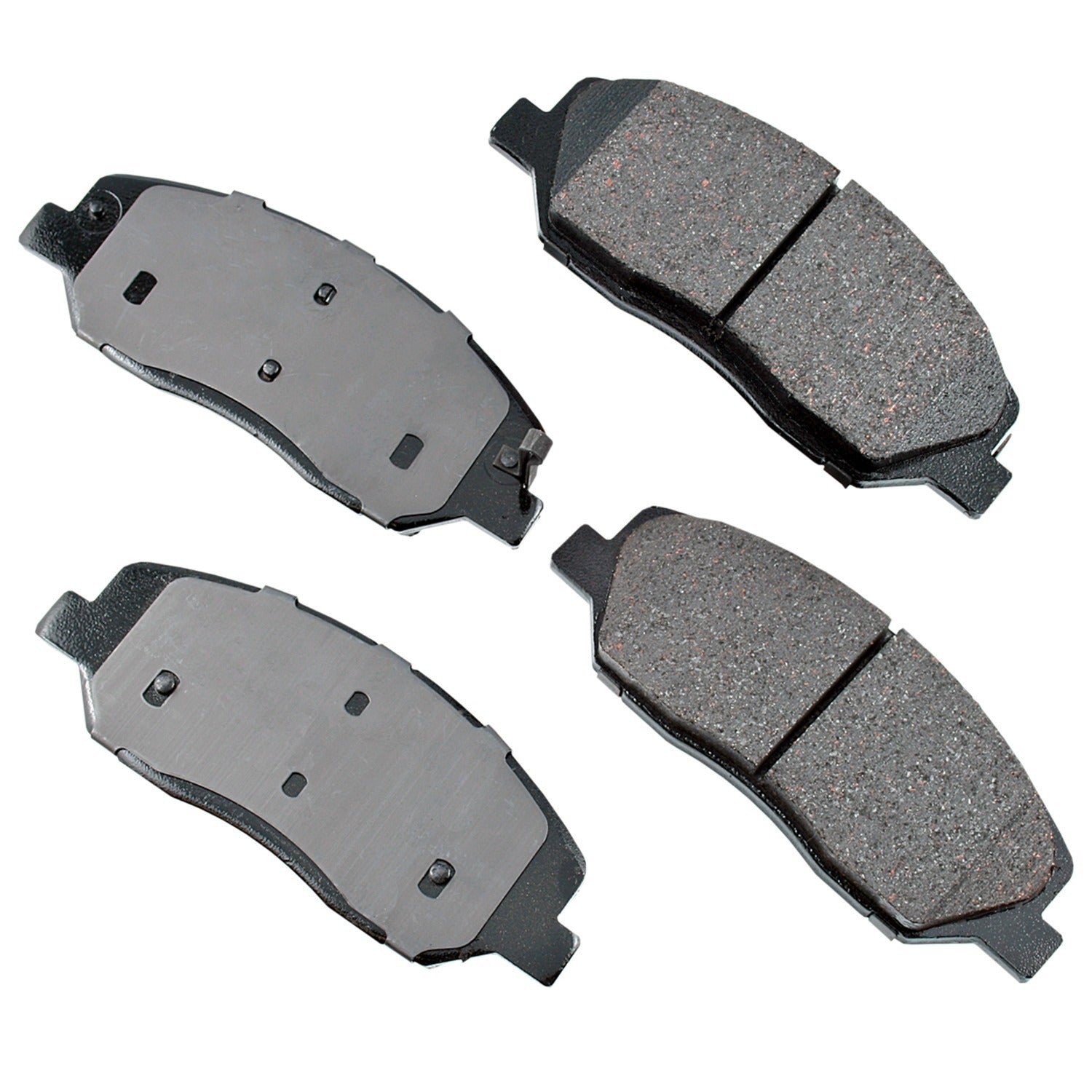 Akebono Brake Corporation ACT1202 ProAct Ultra-Premium Front Brake Pads for Hyundai Santa Fe 2007-2019