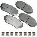 Akebono Brake Corporation ACT1258 ProACT Ultra-Premium Front Brake Pads for Ford, Mazda, Lincoln