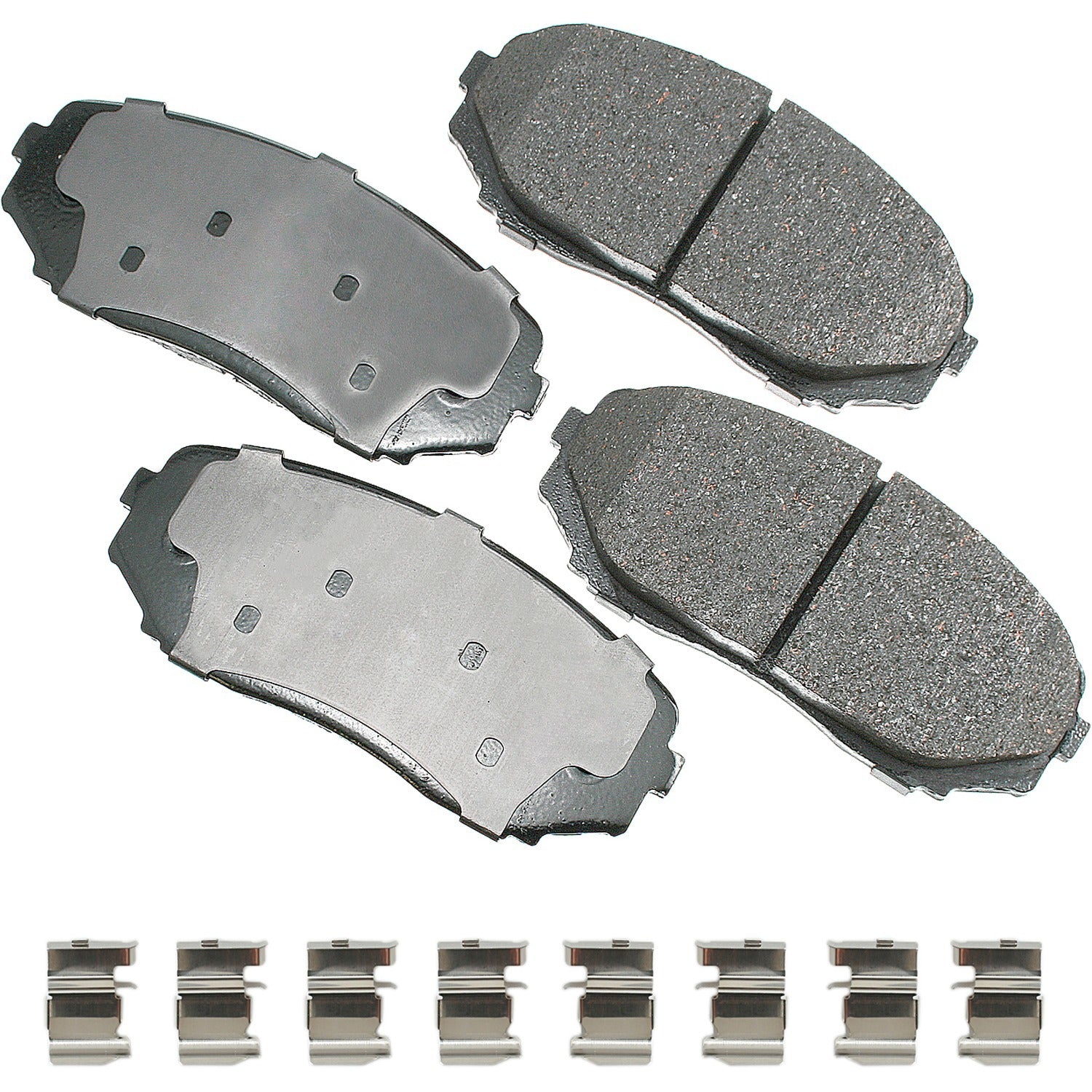 Akebono Brake Corporation ACT1258 ProACT Ultra-Premium Front Brake Pads for Ford, Mazda, Lincoln
