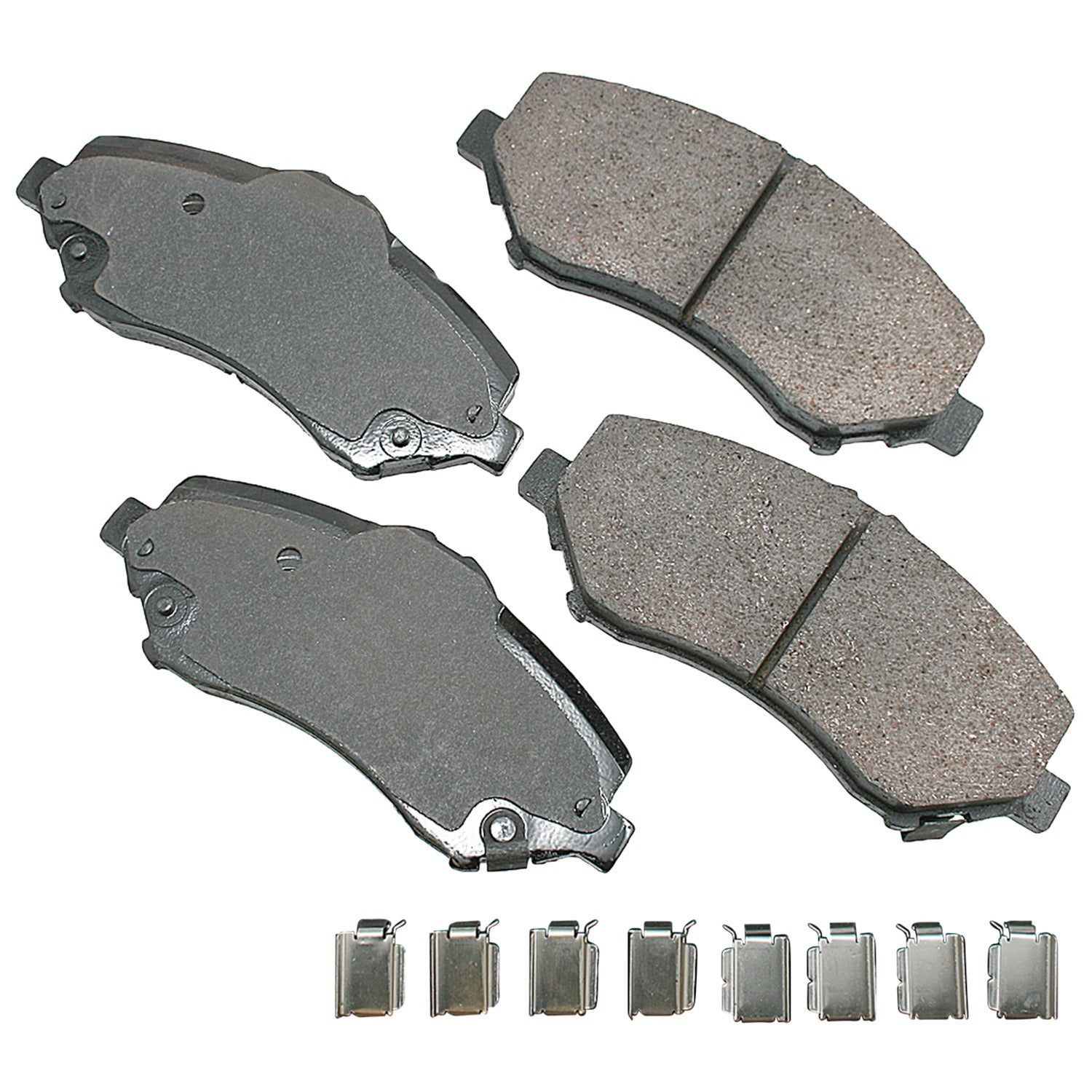 Akebono Brake Corporation ACT1273 ProAct Ultra-Premium Front Brake Pads for Dodge Caravan 2008-2016