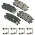 Akebono Brake Corporation ACT1275 ProAct Ultra-Premium Rear Brake Pads for Chevrolet Equinox and Captive (2007-2017)