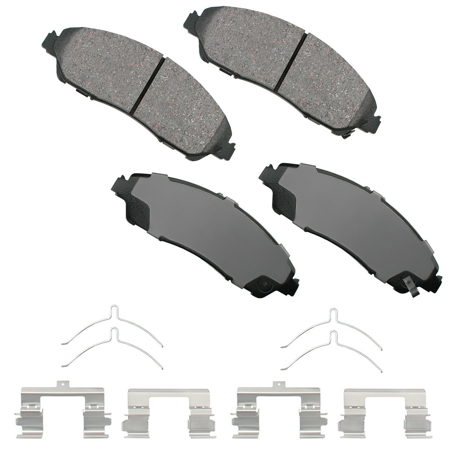 Akebono Brake Corporation ACT1280 ProAct Ultra-Premium Front Brake Pads for Acura and Honda Vehicles