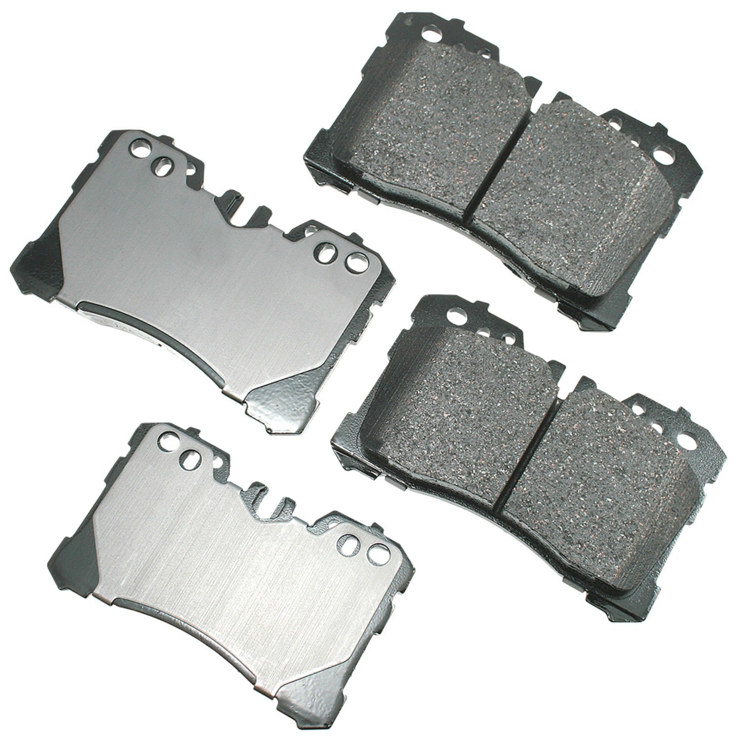 Akebono Brake Corporation ACT1282 ProAct Ultra-Premium Front Brake Pads for Lexus LS460 and LS500