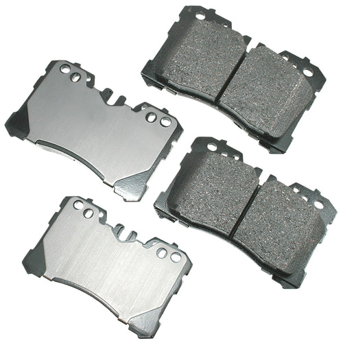 Akebono Brake Corporation ACT1282 ProAct Ultra-Premium Front Brake Pads for Lexus LS460 and LS500