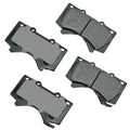 Akebono Brake Corporation ACT1303 ProAct Ultra-Premium Front Brake Pads for Lexus LX570 and Toyota Land Cruiser