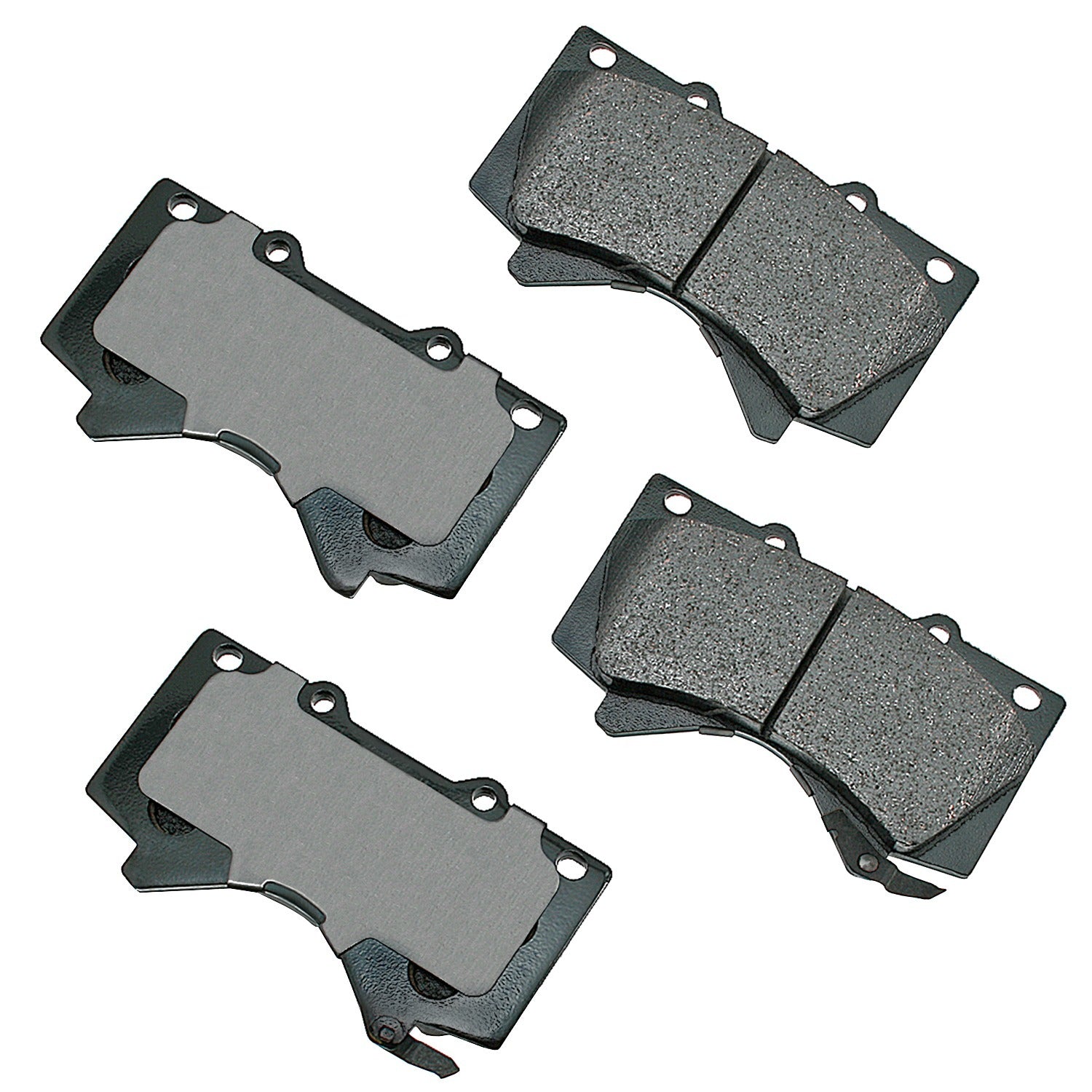 Akebono Brake Corporation ACT1303 ProAct Ultra-Premium Front Brake Pads for Lexus LX570 and Toyota Land Cruiser