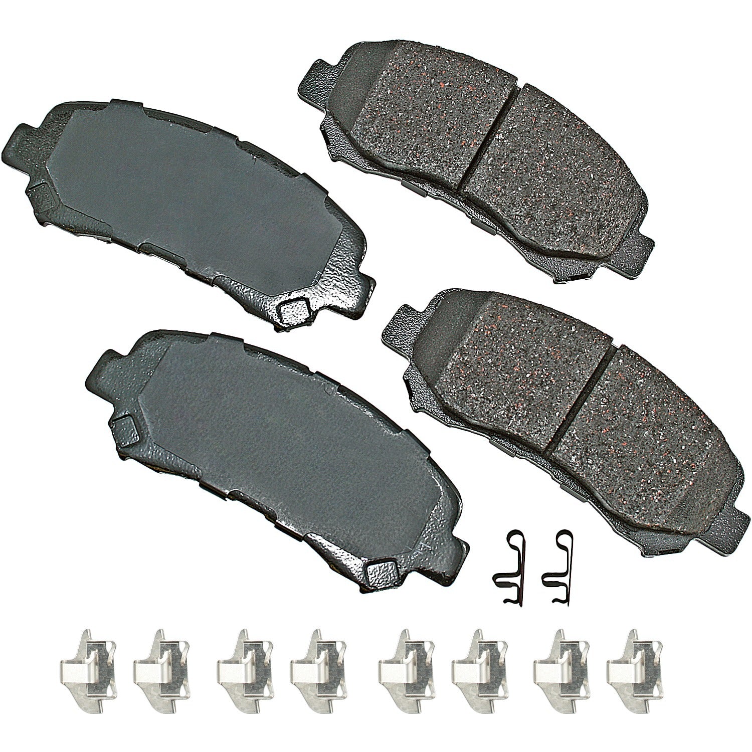 Akebono Brake Corporation ACT1338B ProAct Ultra-Premium Front Brake Pads for Nissan Rogue 2008-2015