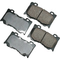 Akebono Brake Corporation ACT1346 ProAct Ultra-Premium Front Brake Pads for Infiniti FX50 and G37