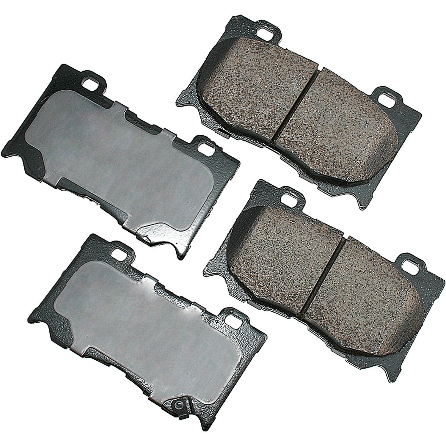 Akebono Brake Corporation ACT1346 ProAct Ultra-Premium Front Brake Pads for Infiniti FX50 and G37