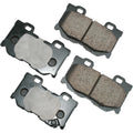 Akebono Brake Corporation ACT1347 ProAct Ultra-Premium Rear Brake Pads for Infiniti 2008-2016