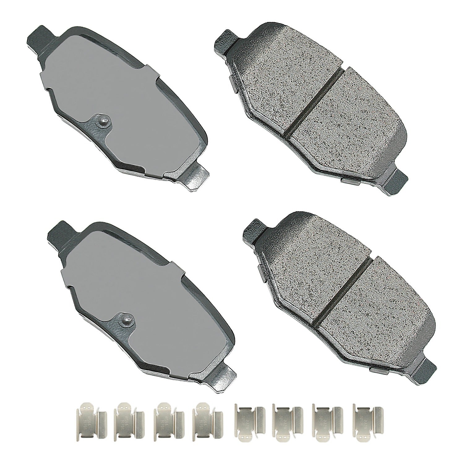 Akebono Brake Corporation ACT1377A ProAct Ultra-Premium Rear Brake Pads for Ford Edge and Flex 2009-2019