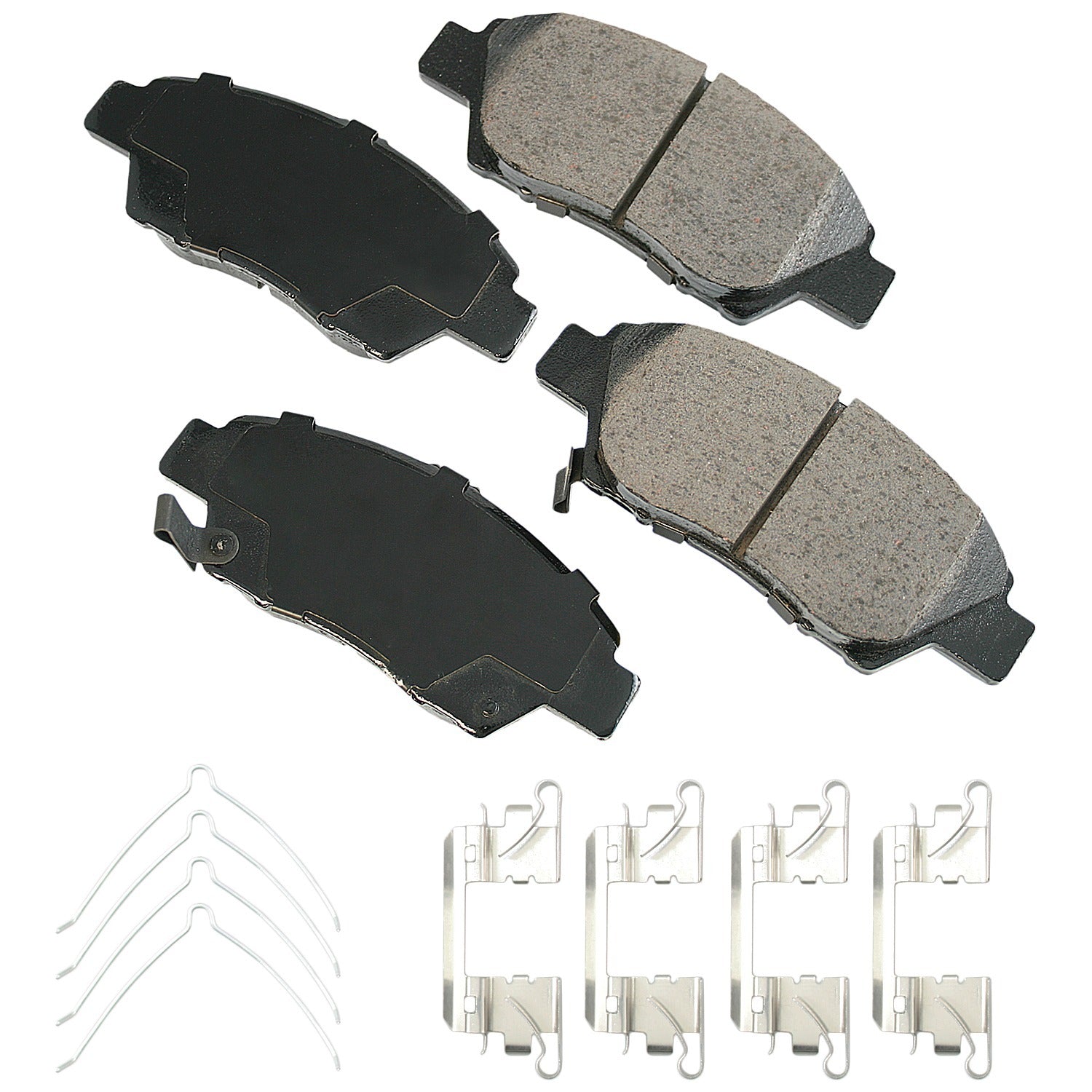 Akebono Brake Corporation ACT1394B ProAct Ultra-Premium Front Brake Pads for Honda Fit 2009-2020
