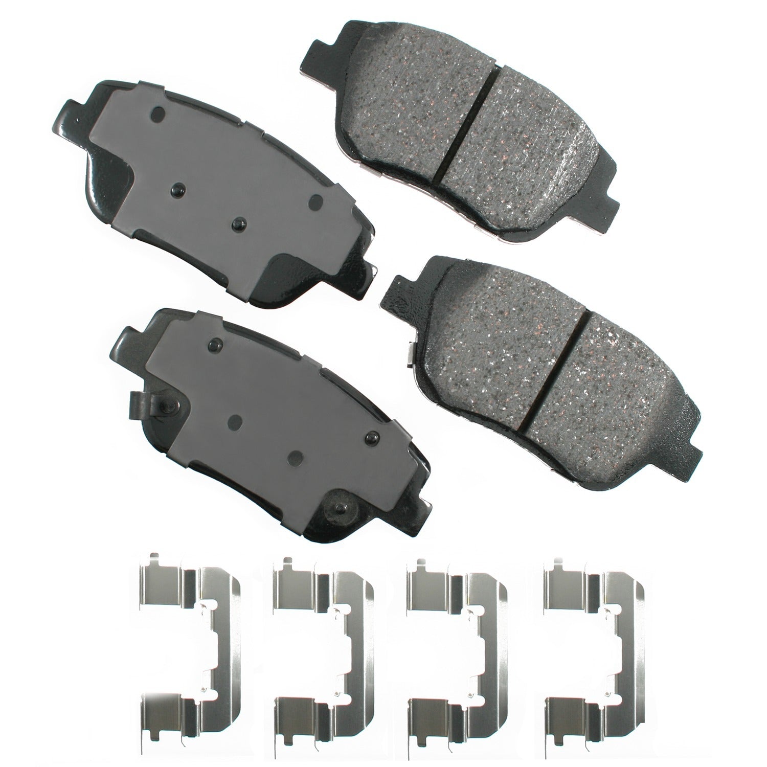 Akebono Brake Corporation ACT1444 ProACT Ultra-Premium Front Brake Pads for Hyundai and Kia 2011-2015