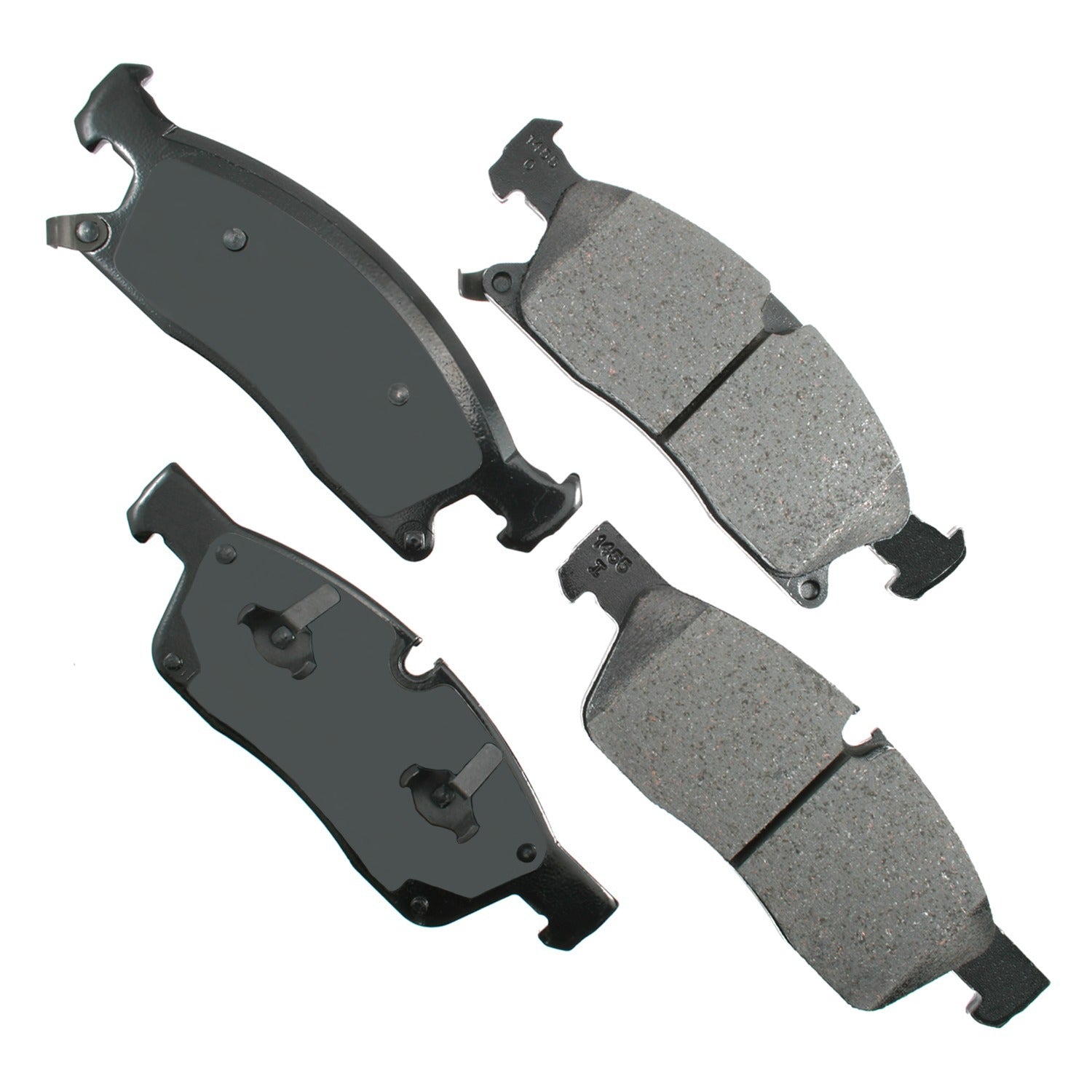 Akebono Brake Corporation ACT1455 ProAct Ultra-Premium Front Brake Pads for Dodge Durango and Jeep Grand Cherokee 2011-2021