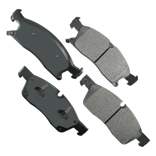 Akebono Brake Corporation ACT1455 ProAct Ultra-Premium Front Brake Pads for Dodge Durango and Jeep Grand Cherokee 2011-2021