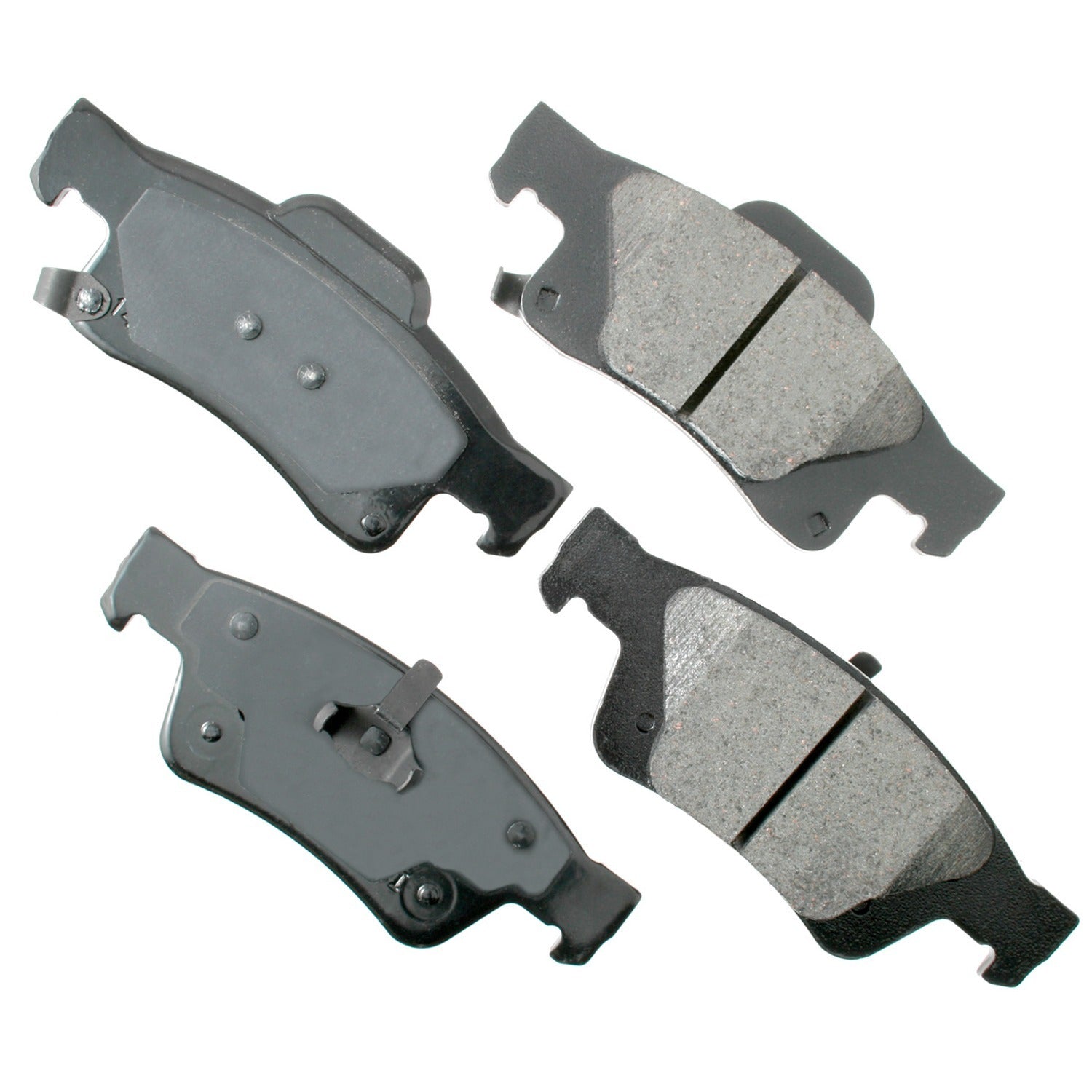 Akebono Brake Corporation ACT1498 ProAct Ultra-Premium Rear Brake Pads for Dodge Durango 2011-2020 and Jeep Grand Cherokee