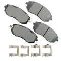 Akebono Brake Corporation ACT1539 ProAct Ultra-Premium Front Brake Pads for Toyota, Scion, and Subaru Vehicles