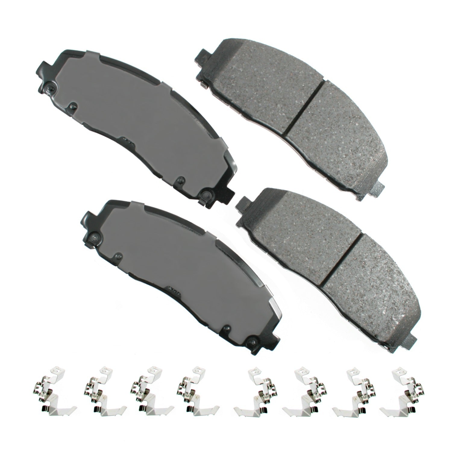 Akebono Brake Corporation ACT1589 ProAct Ultra-Premium Front Brake Pads for Chrysler Pacifica 2017-2019 and T&C 2012-2016