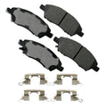 Akebono Brake Corporation ACT1592 ProAct Ultra-Premium Front Brake Pads Set for Nissan Micra and Versa 2012-2019