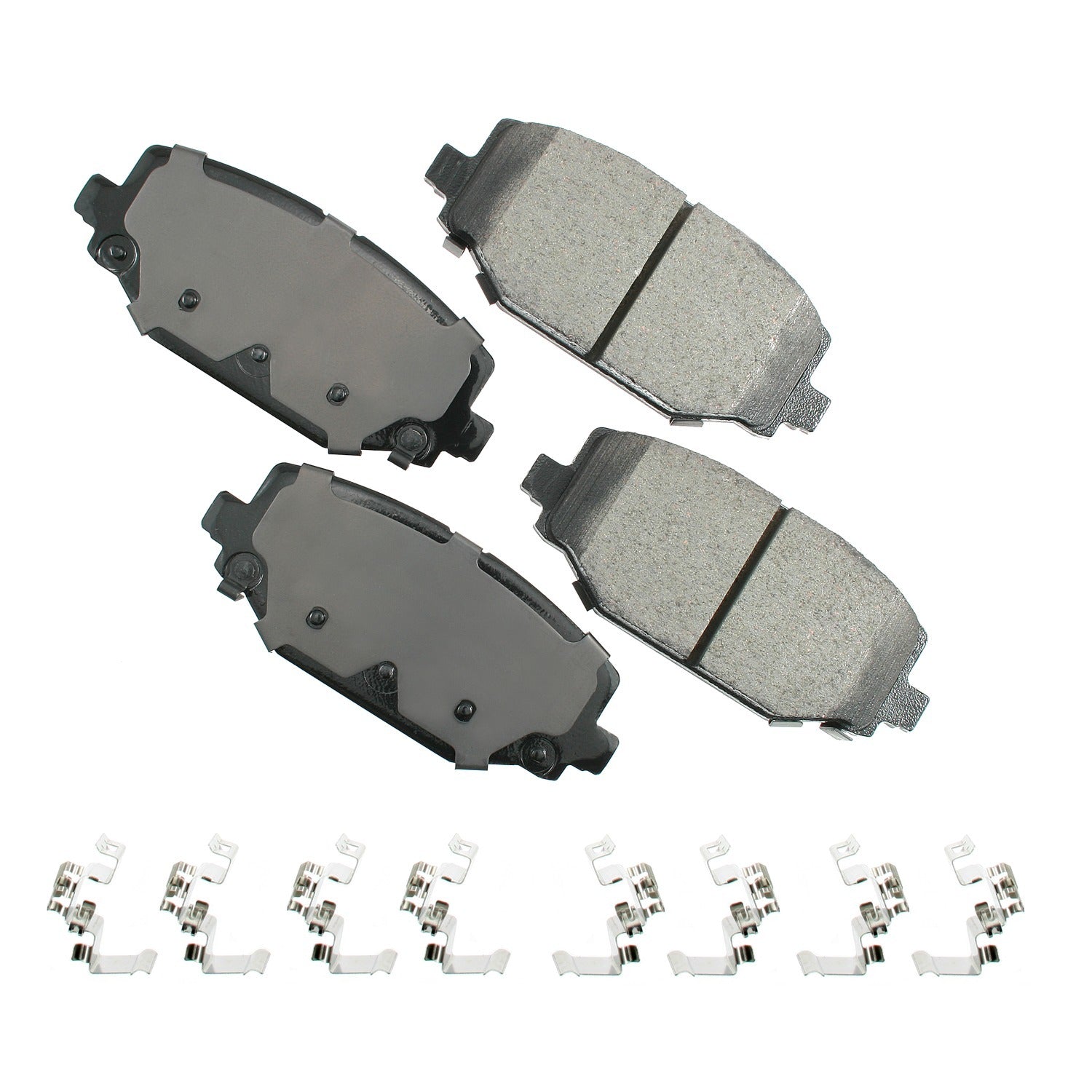 Akebono Brake Corporation ACT1596 ProACT Ultra-Premium Rear Brake Pads for Dodge, Chrysler, Volkswagen