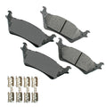 Akebono Brake Corporation ACT1602 ProAct Ultra-Premium Rear Brake Pads for Ford F-150 (2012-2017)