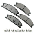Akebono Brake Corporation ACT1611 ProAct Ultra-Premium Front Brake Pads for Ford Explorer 2013-2018 and Taurus