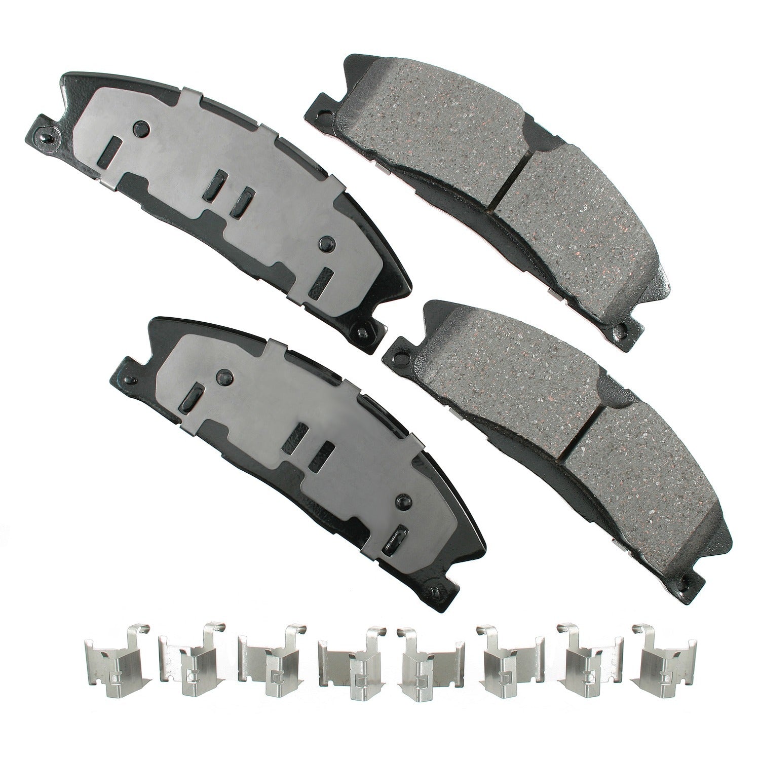 Akebono Brake Corporation ACT1611 ProAct Ultra-Premium Front Brake Pads for Ford Explorer 2013-2018 and Taurus