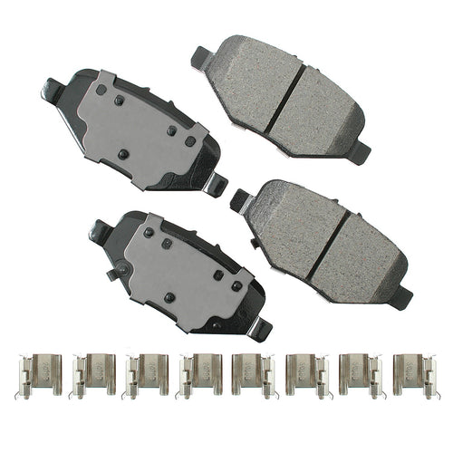Akebono Brake Corporation ACT1612 ProACT Ultra-Premium Rear Brake Pads for Chrysler Town & Country and Dodge Grand Caravan