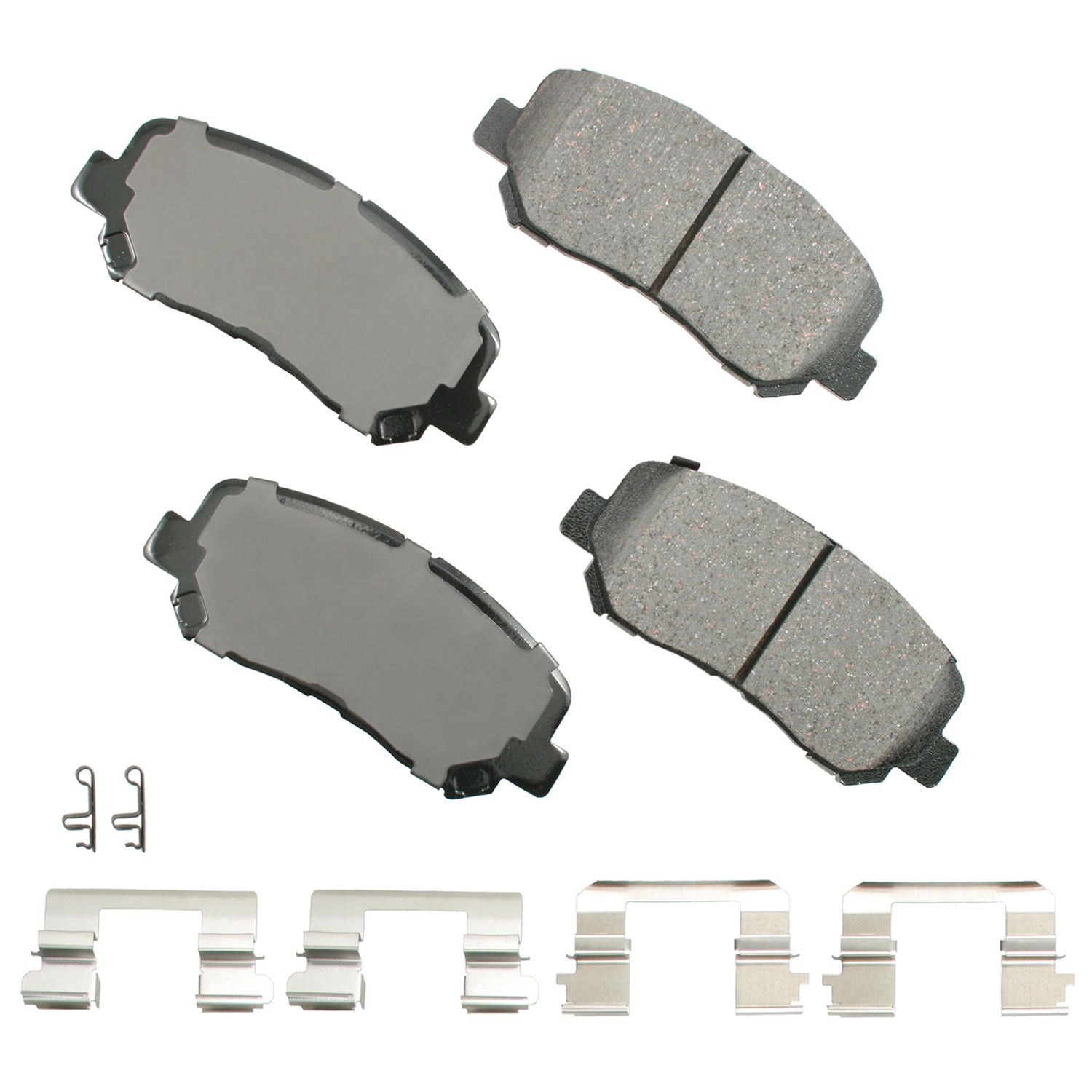 Akebono Brake Corporation ACT1623 ProAct Ultra-Premium Front Brake Pads for Jeep Cherokee 2014-2017 and Mazda CX-5 2013-2020