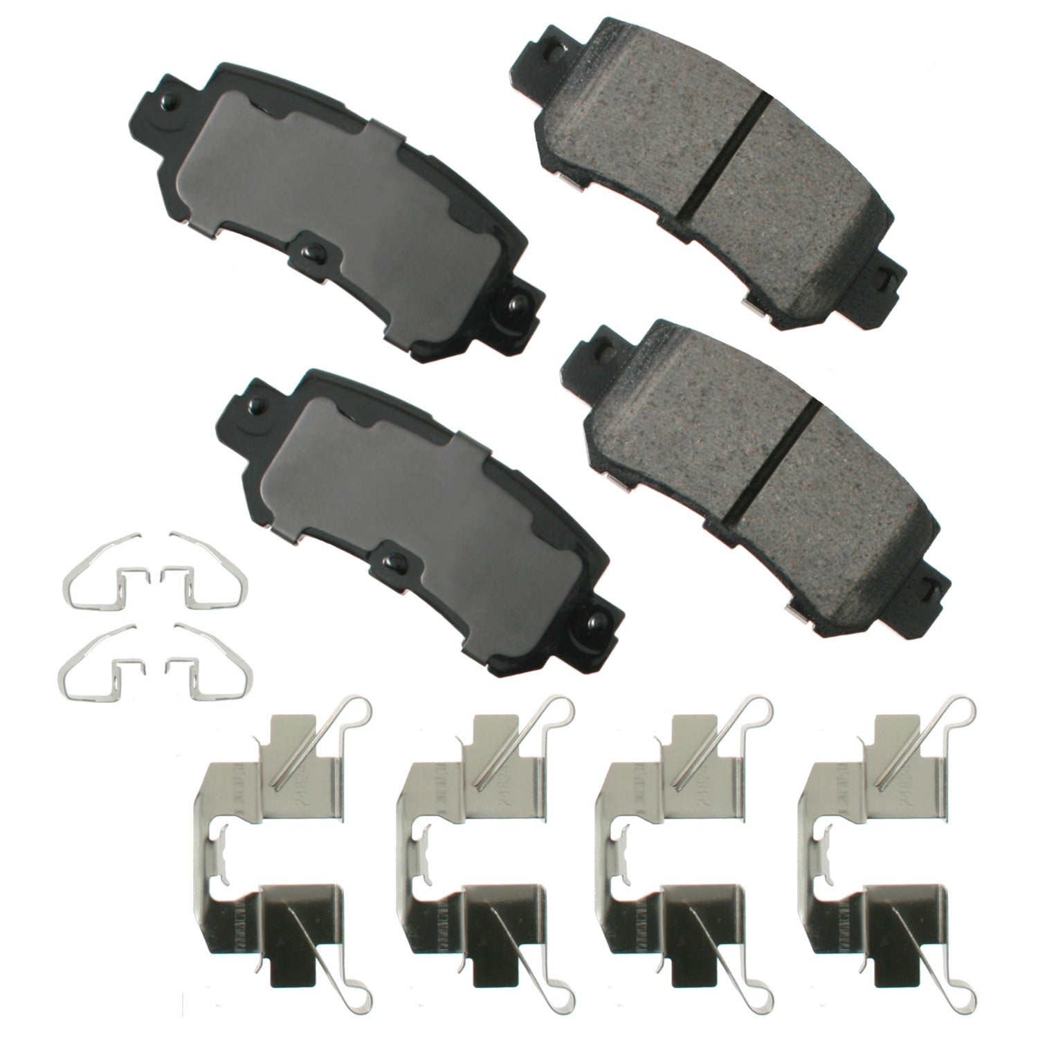 Akebono Brake Corporation ACT1624 ProAct Ultra-Premium Rear Brake Pads for Mazda CX-5 and Jeep Cherokee