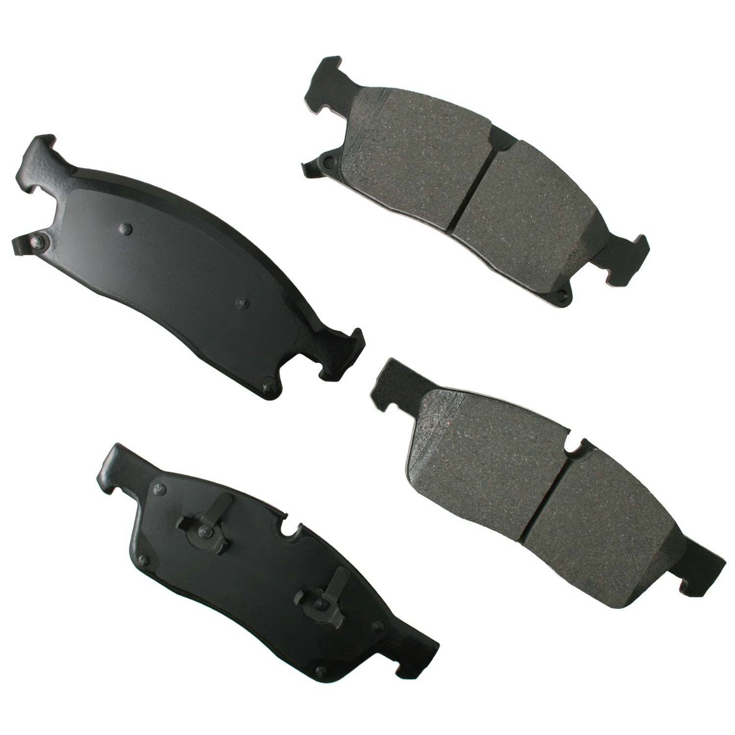 Akebono Brake Corporation ACT1629A ProAct Ultra-Premium Front Brake Pads for Dodge Durango 2011-2012