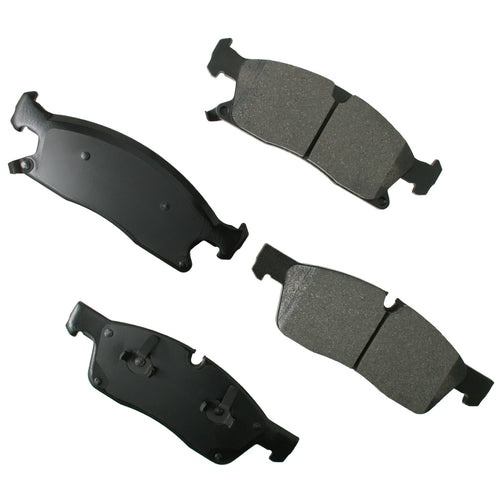 Akebono Brake Corporation ACT1629A ProAct Ultra-Premium Front Brake Pads for Dodge Durango 2011-2012