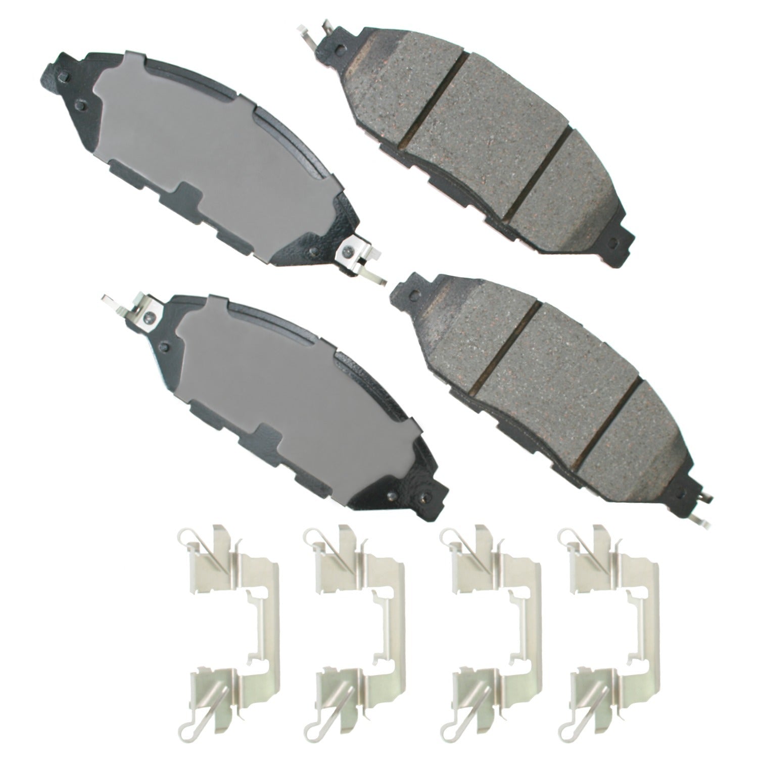 Akebono Brake Corporation ACT1649 ProACT Ultra-Premium Front Brake Pads for Infiniti and Nissan