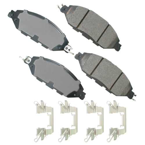 Akebono Brake Corporation ACT1649 ProACT Ultra-Premium Front Brake Pads for Infiniti and Nissan