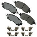 Akebono Brake Corporation ACT1650 ProACT Ultra-Premium Front Brake Pads for Nissan 2013-2024
