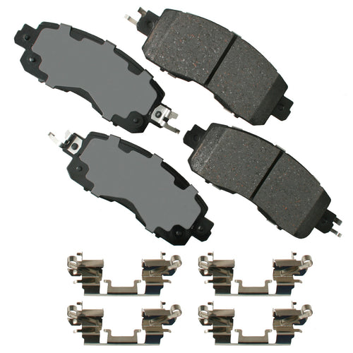 Akebono Brake Corporation ACT1650 ProACT Ultra-Premium Front Brake Pads for Nissan 2013-2024
