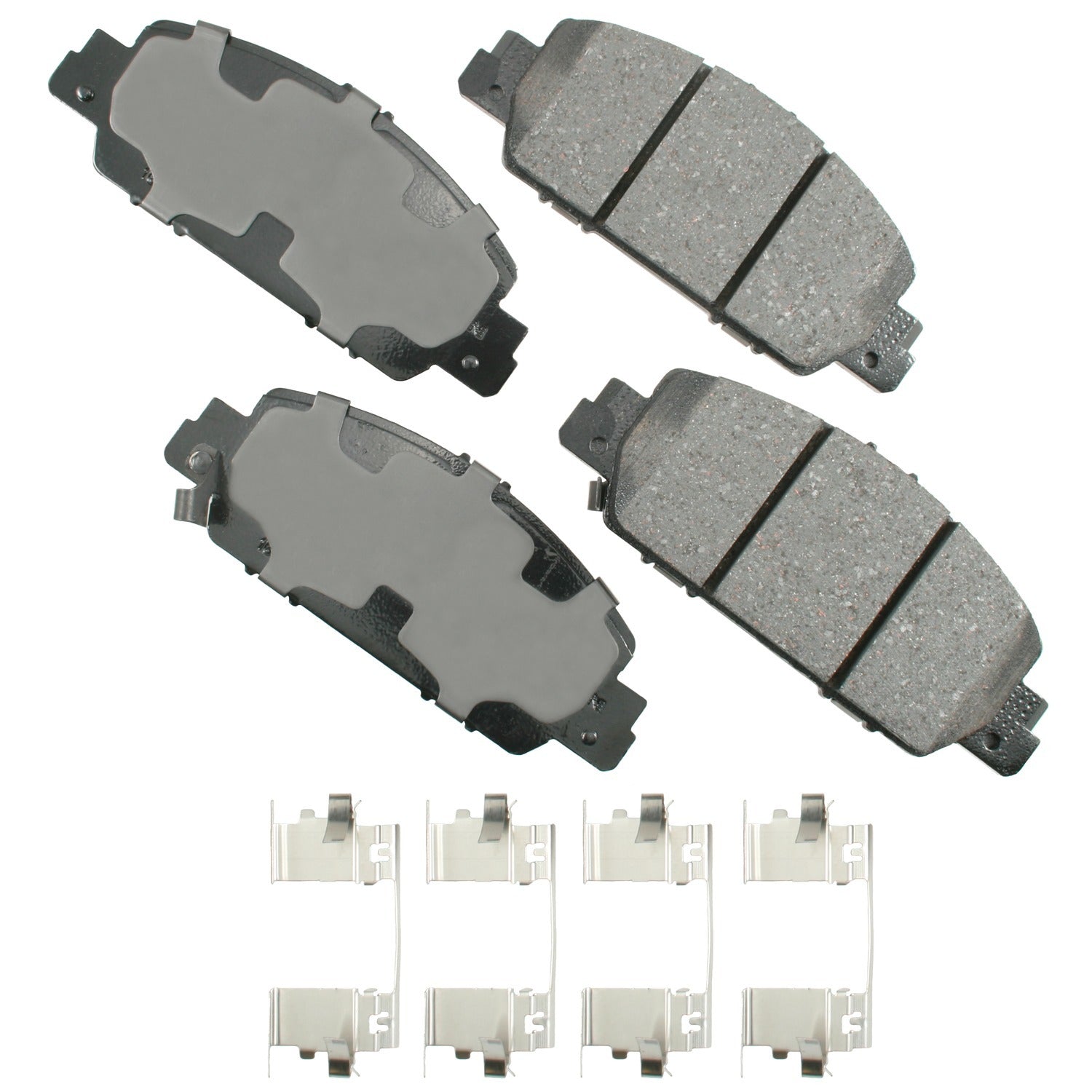 Akebono Brake Corporation ACT1654 ProACT Ultra-Premium Front Brake Pads for Honda 2013-2024