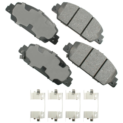 Akebono Brake Corporation ACT1654 ProACT Ultra-Premium Front Brake Pads for Honda 2013-2024