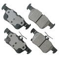 Akebono Brake Corporation ACT1665 ProAct Ultra-Premium Rear Brake Pads for Ford Edge 2015-2024 and Ford Escape 2017-2024