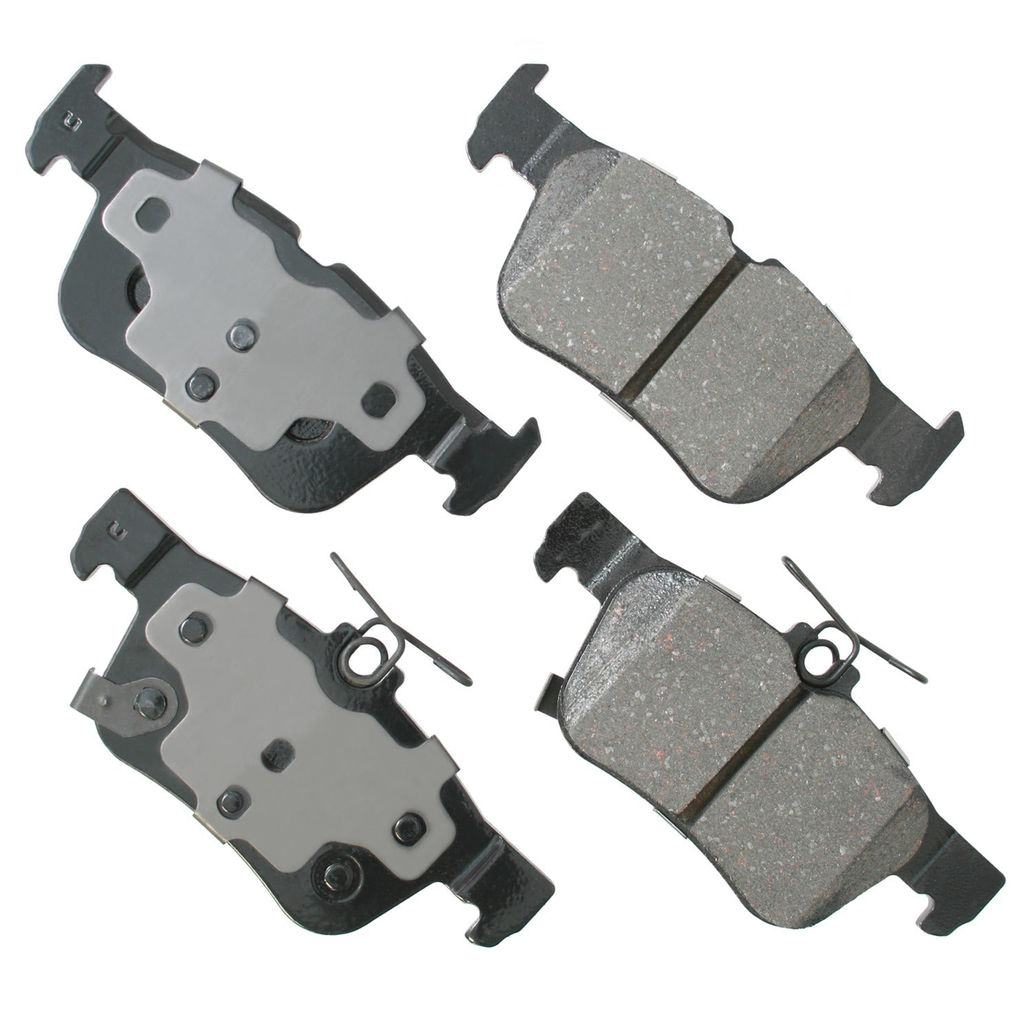 Akebono Brake Corporation ACT1665 ProAct Ultra-Premium Rear Brake Pads for Ford Edge 2015-2024 and Ford Escape 2017-2024