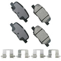 Akebono Brake Corporation ACT1679 ProAct Ultra-Premium Rear Brake Pads for Ford and Midsize SUVs