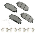Akebono Brake Corporation ACT1697 ProACT Ultra-Premium Front Brake Pads for Acura and Honda 2013-2022