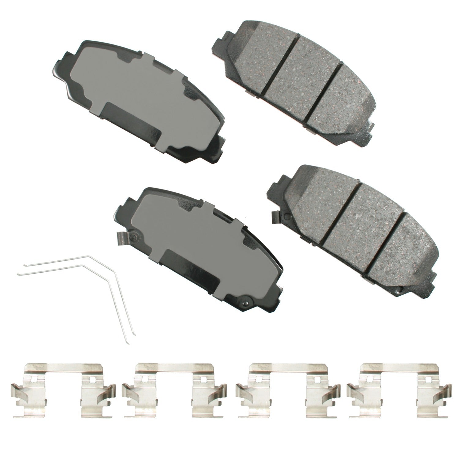 Akebono Brake Corporation ACT1697 ProACT Ultra-Premium Front Brake Pads for Acura and Honda 2013-2022