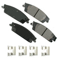 Akebono Brake Corporation ACT1707 ProACT Ultra-Premium Rear Brake Pads for GM Fullsize SUVs and Trucks
